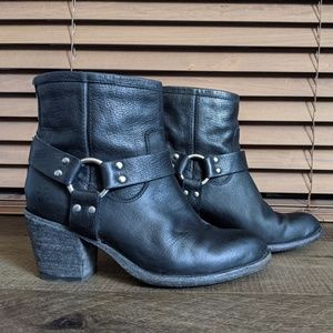 Frye Tabitha Harness Short Bootie